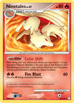 Ninetales - Mysterious Treasures