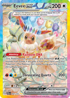 Eevee ex - Prismatic Evolutions