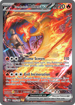Team Rocket's Moltres ex - Destined Rivals