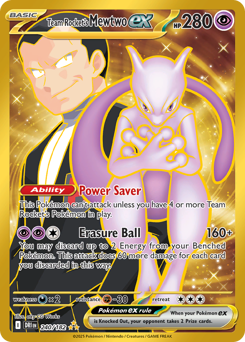Team Rocket's Mewtwo ex - Destined Rivals
