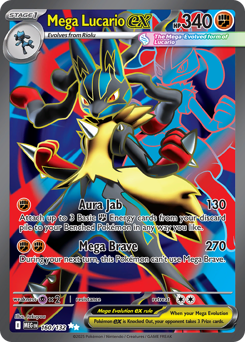 Mega Lucario ex - Mega Evolution