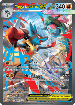 Mega Lucario ex - Mega Evolution