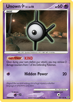 Unown [K] - Secret Wonders