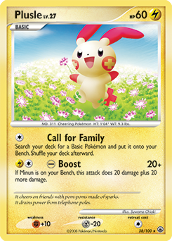Plusle - Majestic Dawn