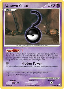 Unown [?] - Legends Awakened