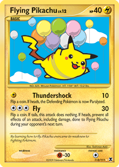 Flying Pikachu - Rising Rivals