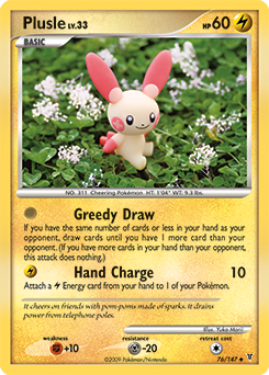 Plusle - Supreme Victors