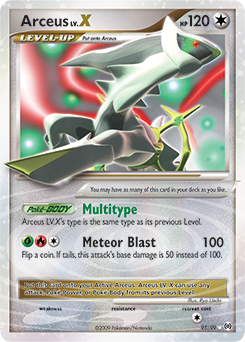 Arceus LV.X - Arceus