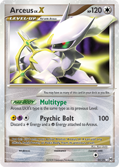 Arceus LV.X - Arceus