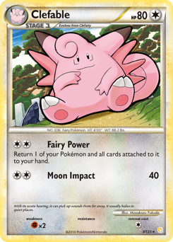 Clefable - HeartGold & SoulSilver
