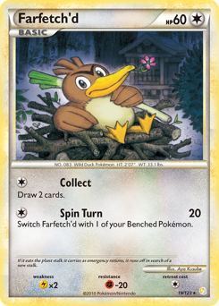 Farfetch'd - HeartGold & SoulSilver