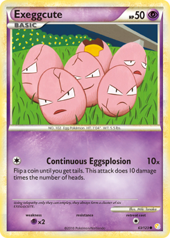 Exeggcute - HeartGold & SoulSilver