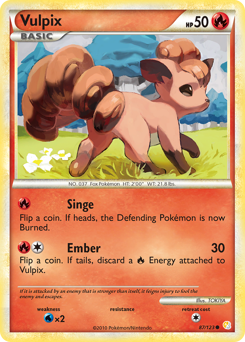 Vulpix - HeartGold & SoulSilver