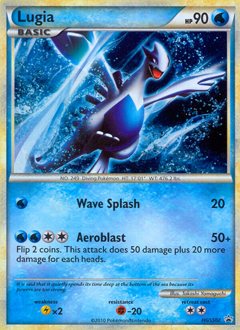 Lugia - HGSS Black Star Promos