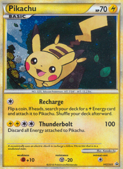 Pikachu - HGSS Black Star Promos