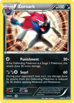 Zoroark - BW Black Star Promos