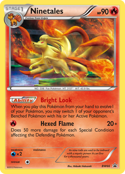 Ninetales - BW Black Star Promos