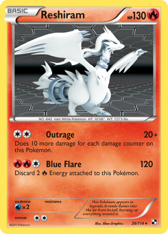 Reshiram - Black & White