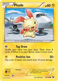 Plusle - Dark Explorers