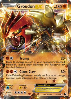 Groudon-EX - Dark Explorers