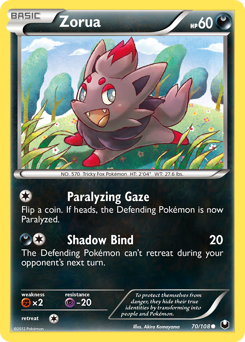 Zorua - Dark Explorers
