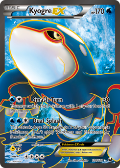 Kyogre-EX - Dark Explorers