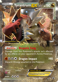 Tyrantrum-EX - XY Black Star Promos
