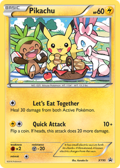 Pikachu - XY Black Star Promos