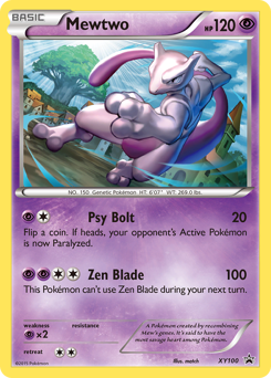 Mewtwo - XY Black Star Promos