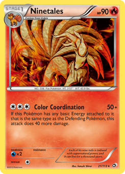 Ninetales - Legendary Treasures