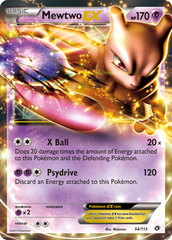 Mewtwo-EX - Legendary Treasures