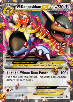 M Kangaskhan-EX - Flashfire