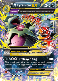 M Tyranitar-EX - Ancient Origins