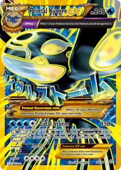 Primal Kyogre-EX - Ancient Origins