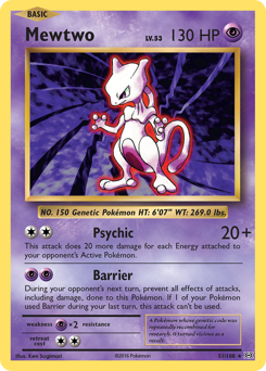 Mewtwo - Evolutions