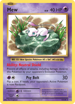 Mew - Evolutions