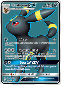 Umbreon-GX - Sun & Moon