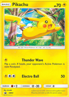 Pikachu - SM Black Star Promos