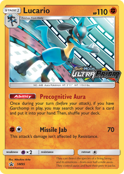 Lucario - SM Black Star Promos