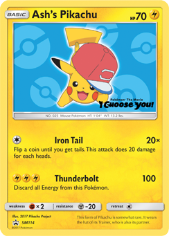 Ash's Pikachu - SM Black Star Promos
