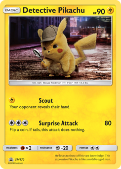 Detective Pikachu - SM Black Star Promos