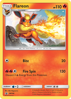 Flareon - SM Black Star Promos