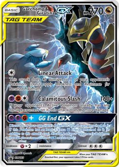 Garchomp & Giratina-GX - SM Black Star Promos
