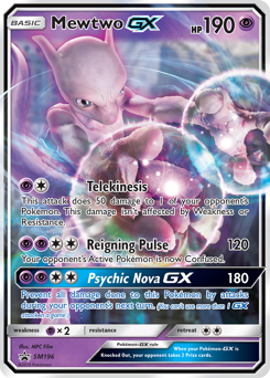 Mewtwo-GX - SM Black Star Promos
