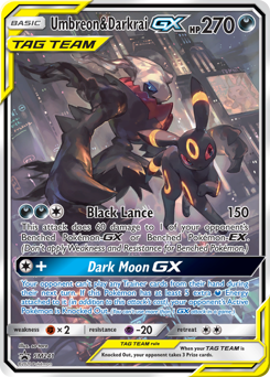 Umbreon & Darkrai-GX - SM Black Star Promos