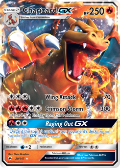 Charizard-GX - Burning Shadows