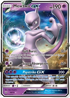 Mewtwo-GX - Shining Legends