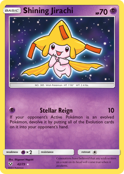 Shining Jirachi - Shining Legends