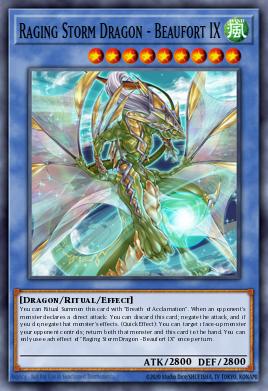 Raging Storm Dragon - Beaufort IX