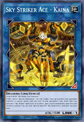 Sky Striker Ace - Kaina